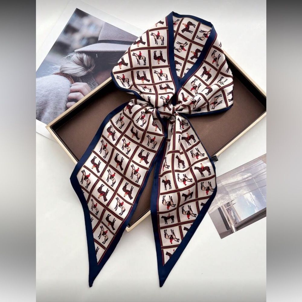 Horse print Scarf P58